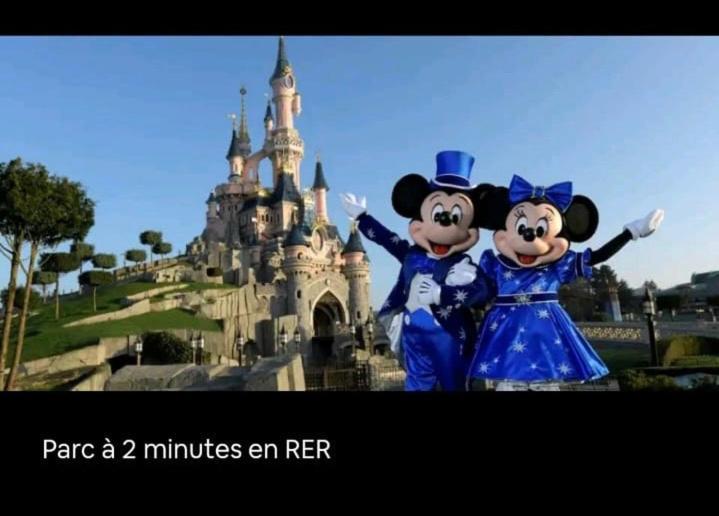 Sweet Appartement Disneyland Paris Parking 300M Station Val D'Europe Chessy  Dış mekan fotoğraf